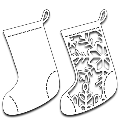 51-252 - Penny Black - Christmas Stockings