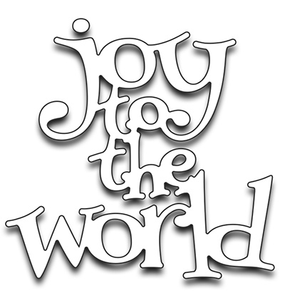 51-263 - Penny Black - Joy to the world