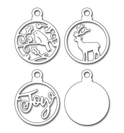 51-366 - Penny Black - Joyful Ornaments(Metal Die)