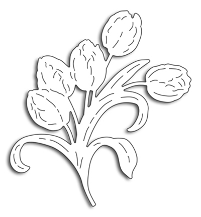 51-430 - Penny Black - Tulips