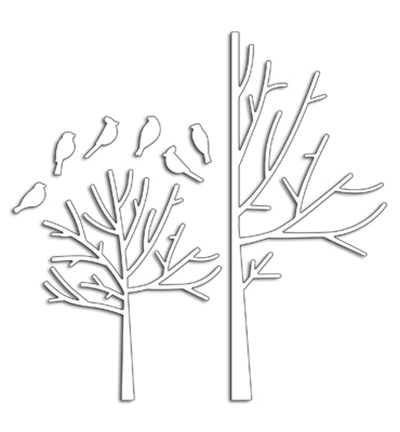 51-463 - Penny Black - Winter Trees