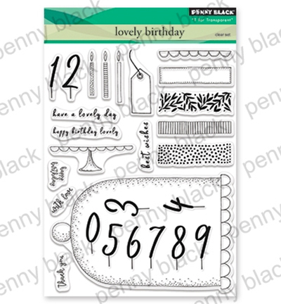 30-557 - Penny Black - Lovely Birthday