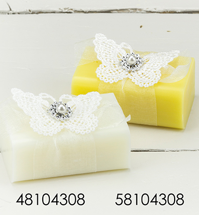 8104308 - Kippers - Sheepmilk soap rectangle Yellow Chamomile
