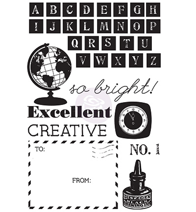 569587 - Prima Marketing - Cling Stamp