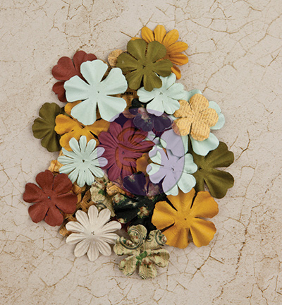 575014 - Prima Marketing - Paper Flowers Sands of Time