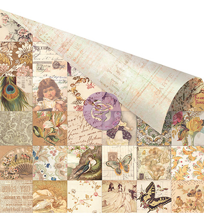 951023 - Prima Marketing - Double sided paper-Collage