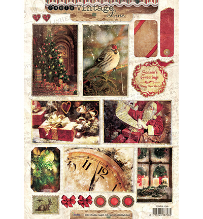 STAP SL 1249 - StudioLight - Vintage Weihnachten nr.1249