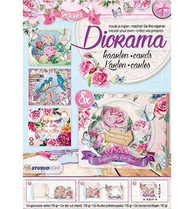 DIORAMABLOKSL05 - StudioLight - Diorama Roses nr.05