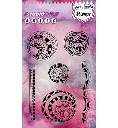 STAMPSL265 - StudioLight - Basics Mixed Media Nr. 265