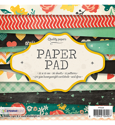 PPSL84 - StudioLight - Paper Pad 12 designs nr.84