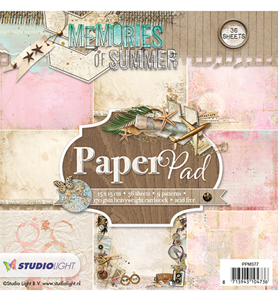 PPMS77 - StudioLight - Paper Pad Memories of Summer, nr.77