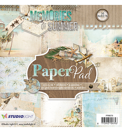 PPMS78 - StudioLight - Paper Pad Memories of Summer, nr.78