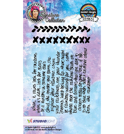STAMPMB16 - StudioLight - Stamp Rainbow Designs Signature Collection nr. 16