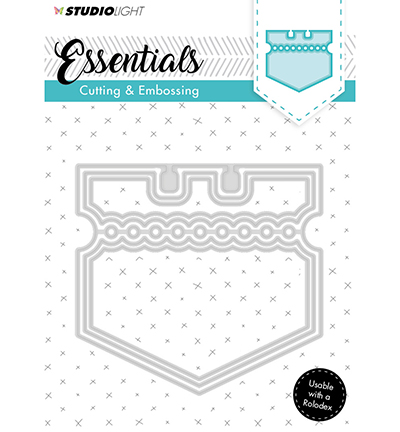 STENCILSL121 - StudioLight - Embossing Die Cut Stencil Essentials nr.121
