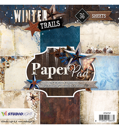 PPWT97 - StudioLight - Paper Pad Bloc, Winter Trails nr.97