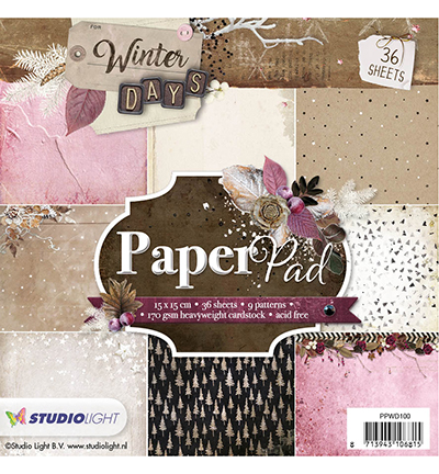 PPWD100 - StudioLight - Paper Pad Winter Days, nr.100