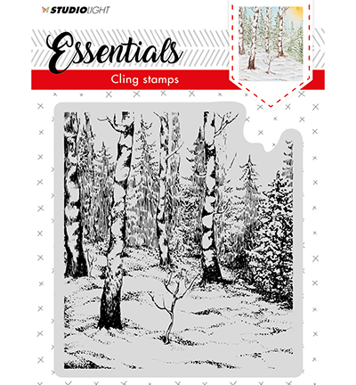 CLINGSL01 - StudioLight - Cling Stamp Essentials, Christmas, nr.01