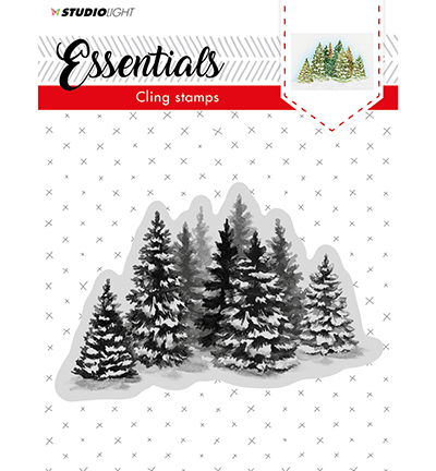 CLINGSL02 - StudioLight - Cling Stamp Essentials, Christmas, nr.02