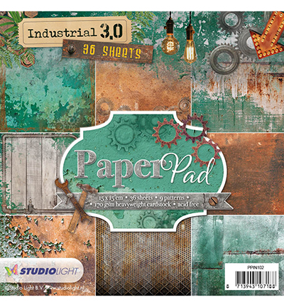 PPIN102 - StudioLight - Paper Pad Industrial 3.0, Nr.102