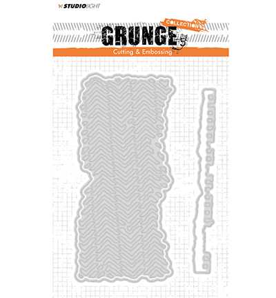 STENCILSL174 - StudioLight - Cutting and Embossing Die, Grunge Collection 2.0, nr.174
