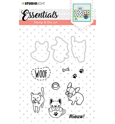 BASICSDC30 - StudioLight - Stamp & Die Cut Essentials Animals nr.30