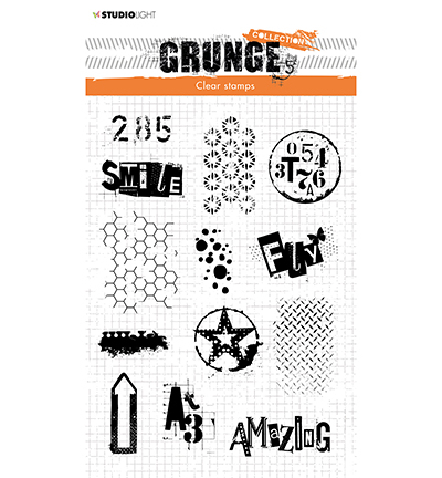 STAMPSL408 - StudioLight - Stamp Grunge Collection 3.0, nr.408