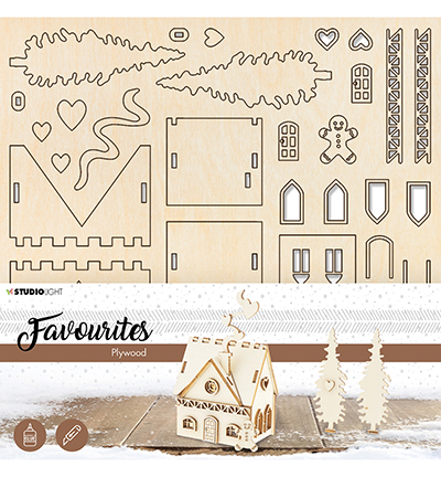 PWSL10 - StudioLight - Plywood Favourites Bighouse Scenery nr.10