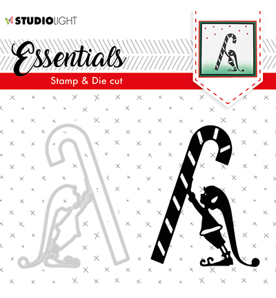 BASICSDC33 - StudioLight - Stamp & Die Cut Essentials Christmas Silhouettes nr.33