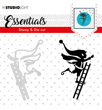 BASICSDC35 - StudioLight - Stamp & Die Cut Essentials Christmas Silhouettes nr.35