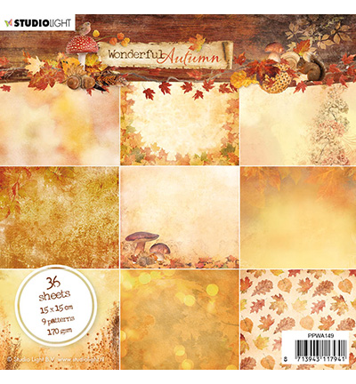 PPWA149 - StudioLight - SL Paper pad Wonderful Autumn, nr.149