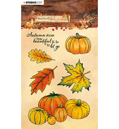 STAMPWA478 - StudioLight - SL Clear Stamp Wonderful Autumn, nr.478