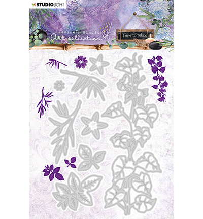 STENCILJMA11 - StudioLight - Jenines Mindful Art Cutting & Embossing Die Time to Relax, nr.11