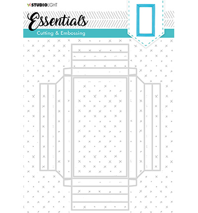 STENCILSL302 - StudioLight - SL Cutting & Embossing Die Big Frame Box Essentials, nr.302