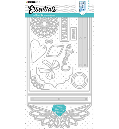 STENCILSL380 - StudioLight - SL Cutting & Emb. Die Journal Essentials nr.380