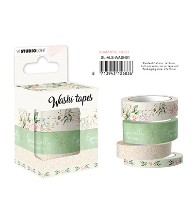 SL-ALS-WASH01 - StudioLight - SL Washi Tape Romantic roses Another Love Story nr.1
