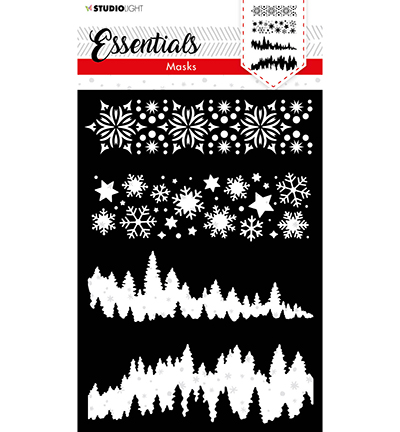 SL-ES-MASK36 - StudioLight - SL Mask Christmas Horizontal Borders Essentials nr.36