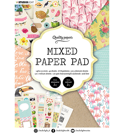 SL-ES-MPP06 - StudioLight - SL Mixed Paper Pad Pattern paper Essentials nr.6