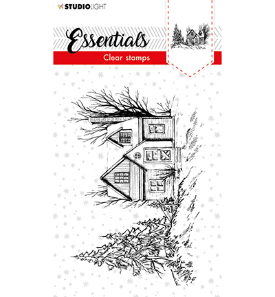 SL-ES-STAMP90 - StudioLight - SL Clear stamp Christmas Senery Essentials nr.90