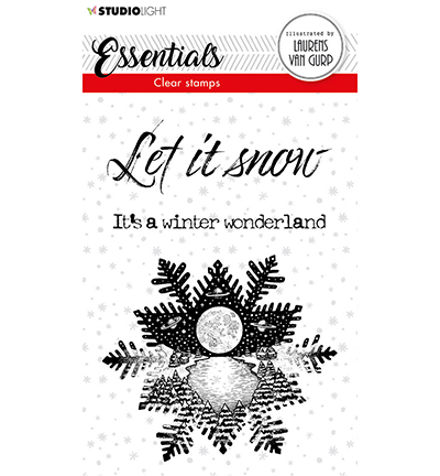 BL-ES-STAMP113 - StudioLight - BL Clear stamp Snowflake Essentials nr.113