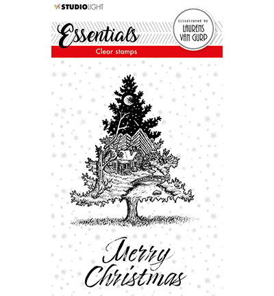 BL-ES-STAMP117 - StudioLight - BL Clear stamp Christmas Tree Essentials nr.117