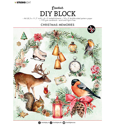 SL-ES-DCB13 - StudioLight - SL DIY Block Christmas Memories Essentials nr.13