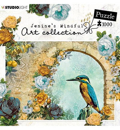 JMA-NA-PUZ01 - Jenines - JMA Puzzle Kingfisher in arch New Awakening 1000 pcs nr.01