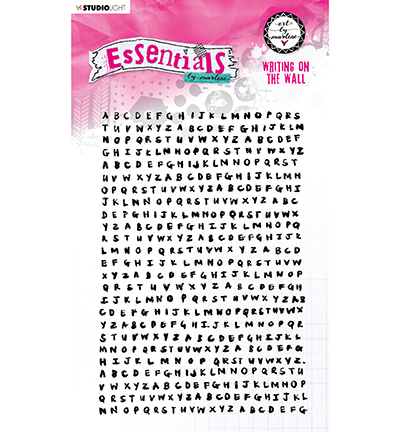 ABM-ES-STAMP76 - Art by Marlene - ABM Clear Stamp Writing on the wall Essentials nr.76