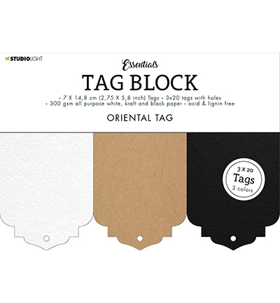 SL-ES-TAGBL02 - StudioLight - SL Tag block Oriental Essentials nr.02