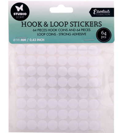 SL-ES-HLOOP01 - StudioLight - HOOK & LOOP stickers Round Essential Tools nr.01