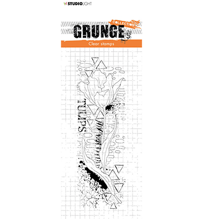 SL-GR-STAMP198 - StudioLight - Tulip Grunge Collection nr.198