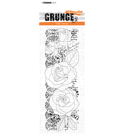 SL-GR-STAMP202 - StudioLight - Roses Grunge Collection nr.202