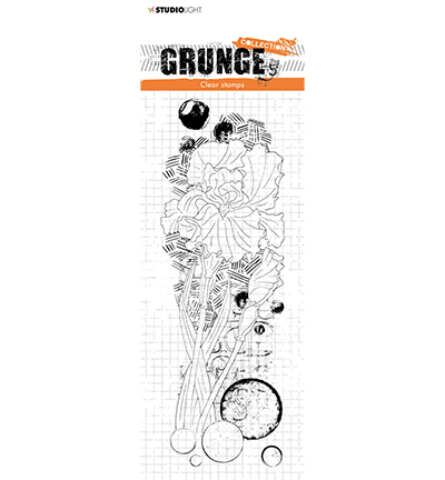 SL-GR-STAMP203 - StudioLight - Iris Grunge Collection nr.203