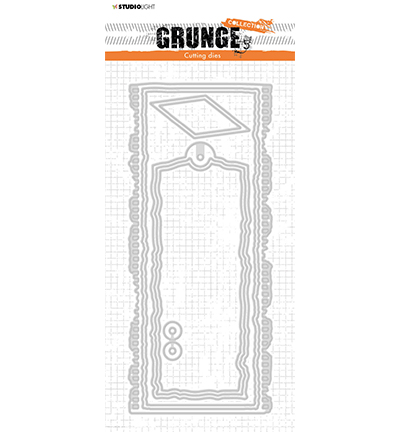SL-GR-CD198 - StudioLight - Card shapes film Grunge Collection nr.198