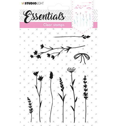 SL-ES-STAMP235 - StudioLight - Silhouette wildflowers Essentials nr.235